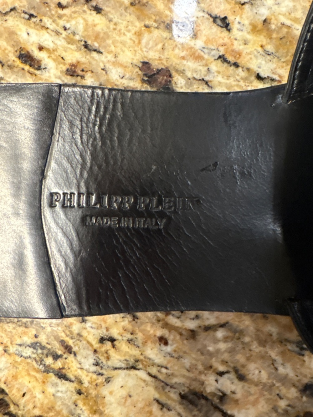 Philipp Plein Made in Italy Men’s Skull and Cross Bones Sandals men’s EU44 - Picture 13 of 13